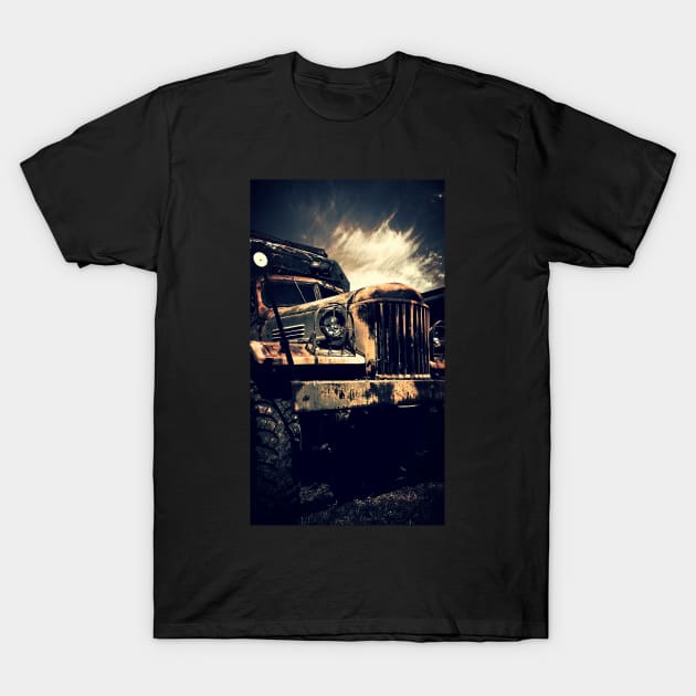 Military car T-Shirt by hasztag69